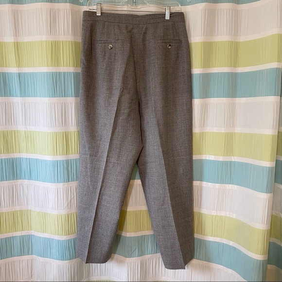 Pendleton Wool Gray Slacks Pants Sz 16 Petite - Picture 8 of 10